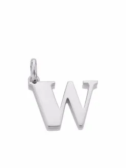 Women Monica Vinader Alphabet W Pendant Charm