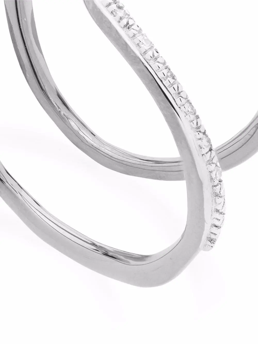 Women Monica Vinader Riva Open Wrap Ring 4 Women Monica Vinader Riva Open Wrap Ring - Image 3