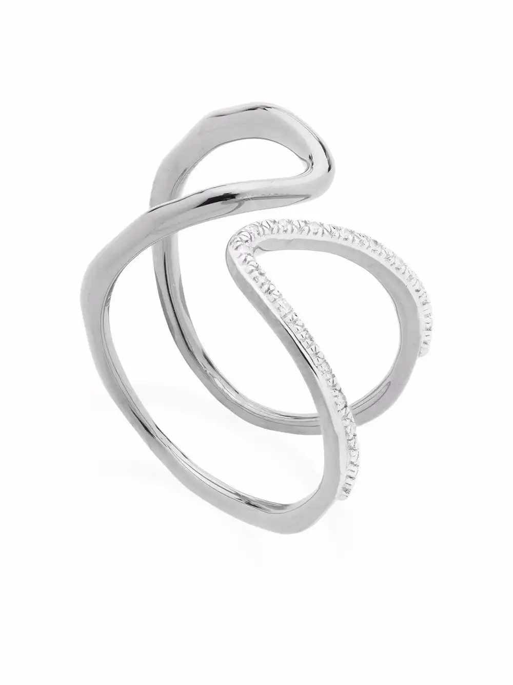 Women Monica Vinader Riva Open Wrap Ring 3 Women Monica Vinader Riva Open Wrap Ring - Image 2