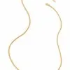 Women Monica Vinader Curb Chain 18-20" Necklace