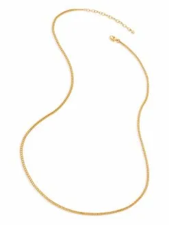Women Monica Vinader Curb Chain 18-20" Necklace