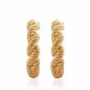 Women Monica Vinader Corda Huggie Earrings -Earrings Outlet Shop 17263498 35375506 1000