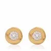 Women Monica Vinader Linear Diamond Stud Earrings -Earrings Outlet Shop 17263499 35375991 1000
