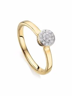 Women Monica Vinader Fiji Mini Button Stacking Ring -Earrings Outlet Shop 17263515 35375763 1000