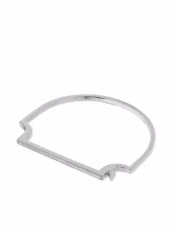 Women Monica Vinader Signature Skinny Diamond Bangle