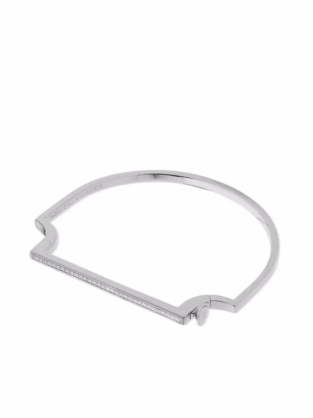 Women Monica Vinader Signature Skinny Diamond Bangle 3 Women Monica Vinader Signature Skinny Diamond Bangle