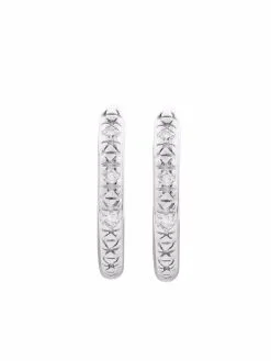 Women Monica Vinader Riva Huggie Earrings