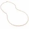 Women Monica Vinader Alta-textured-chain Necklace