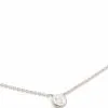 Women Monica Vinader Diamond-essential Necklace