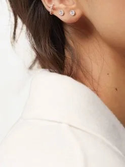 Women Monica Vinader Diamond-stud Earrings 6 Women Monica Vinader Diamond-stud Earrings -Earrings Outlet Shop 17930342 40613431 1000