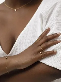 Women Monica Vinader 18kt Gold Vermeil Siren Fine-chain Bracelet 9 Women Monica Vinader 18kt Gold Vermeil Siren Fine-chain Bracelet -Earrings Outlet Shop 17930353 44972722 1000