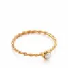 Women Monica Vinader Corda Skinny Pearl Ring -Earrings Outlet Shop 17930361 38789316 1000