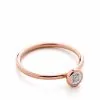 Women Monica Vinader Diamond Essential Ring