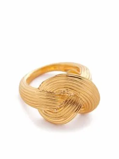 Women Monica Vinader Groove Chunky Knot Ring