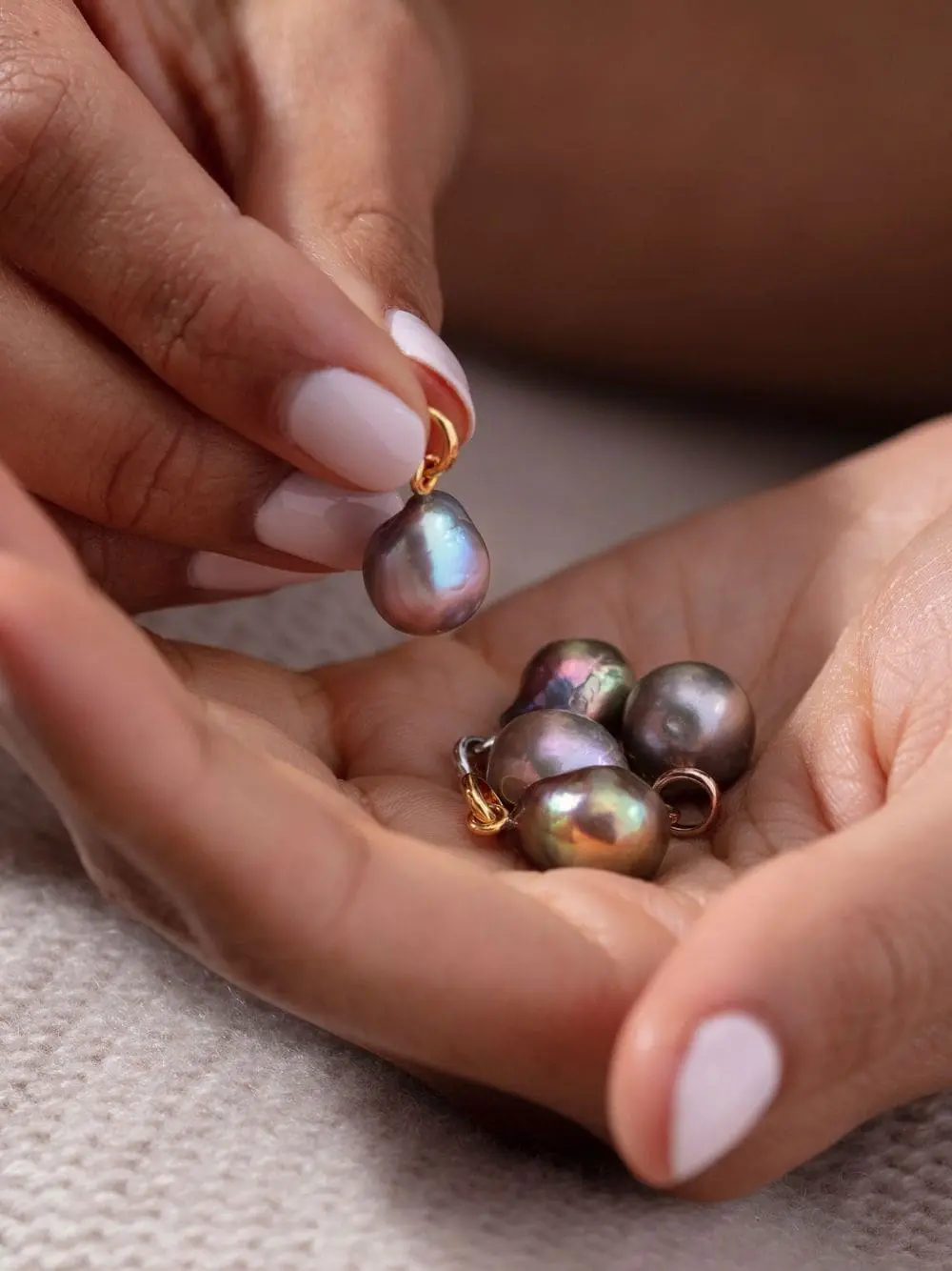 Women Monica Vinader Baroque Pearl Pendant Charm 6 Women Monica Vinader Baroque Pearl Pendant Charm - Image 4