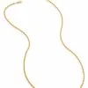 Women Monica Vinader Rope Chain Necklace -Earrings Outlet Shop 17930397 38276421 1000