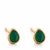 Women Monica Vinader Teardrop Stud Earrings -Earrings Outlet Shop 17930398 38277886 1000