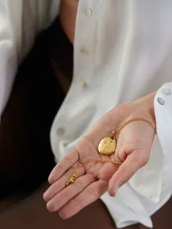 Women Monica Vinader Deia-pebble Locket -Earrings Outlet Shop 17930403 39029432 1000