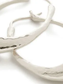 Women Monica Vinader Deia Medium Hoop Earrings -Earrings Outlet Shop 18331282 39202251 1000