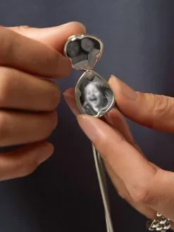 Women Monica Vinader Deia Pebble Locket 9 Women Monica Vinader Deia Pebble Locket -Earrings Outlet Shop 18331295 39202410 1000