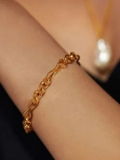 Women Monica Vinader Heritage Link Bracelet -Earrings Outlet Shop 18331301 39202296 1000