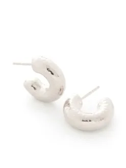 Women Monica Vinader Siren Muse Hoop Earrings -Earrings Outlet Shop 18333045 40438467 1000