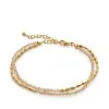 Women Monica Vinader Mini Nugget Gemstone Beaded Bracelet