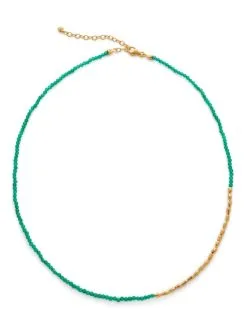 Women Monica Vinader Mini Nugget Beaded Necklace