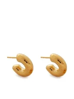 Women Monica Vinader Siren Muse Chunky Hoop Earrings