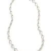 Women Monica Vinader Infinity Link Chain Necklace -Earrings Outlet Shop 18837331 41232355 1000