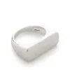 Women Monica Vinader Havana Recycled-silver Signet Ring
