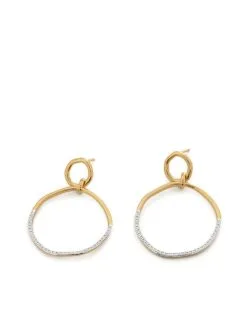 Women Monica Vinader Riva Diamond Earrings