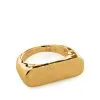 Women Monica Vinader Havana 18kt Gold-vermeil Signet Ring -Earrings Outlet Shop 18839148 41223722 1000