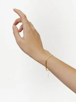 Women Monica Vinader Snake Chain Bracelet -Earrings Outlet Shop 19022332 43532492 1000