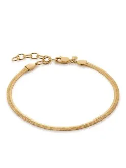 Women Monica Vinader Snake Chain Bracelet