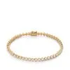 Women Monica Vinader 18kt Gold Plated Diamond Tennis Bracelet