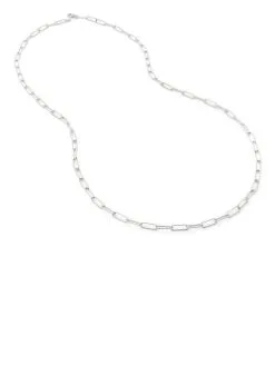 Women Monica Vinader Alta Textured Chain Necklace