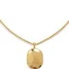 Women Monica Vinader Mini Locket Adjustable-length Necklace