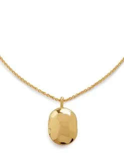 Women Monica Vinader Mini Locket Adjustable-length Necklace