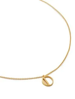 Women Monica Vinader Alphabet O Adjustable Necklace -Earrings Outlet Shop 19486836 44525350 1000