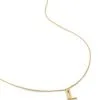 Women Monica Vinader Alphabet L-pendant Necklace -Earrings Outlet Shop 19486848 44972758 1000
