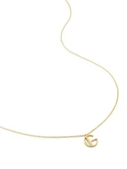Women Monica Vinader Alphabet G-pendant Necklace
