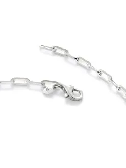 Women Monica Vinader Mini Paperclip Choker Necklace -Earrings Outlet Shop 19486875 44639904 1000