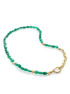 Women Monica Vinader Rio Onyx Beaded Necklace