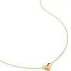 Women Monica Vinader Gold Vermeil Heart-pendant Necklace