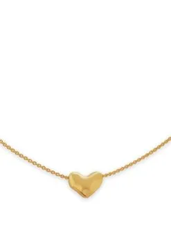 Women Monica Vinader Gold Vermeil Heart-pendant Necklace -Earrings Outlet Shop 19486884 44788892 1000