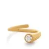 Women Monica Vinader Essential Wrap Diamond Ring -Earrings Outlet Shop 19486889 44641981 1000
