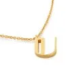 Women Monica Vinader Alphabet U Necklace