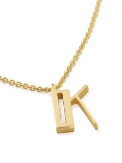 Women Monica Vinader Alphabet K Pendant Necklace -Earrings Outlet Shop 19487086 44788496 1000