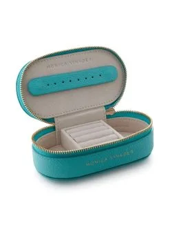 Women Monica Vinader Oval Leather Jewellery Case -Earrings Outlet Shop 19487092 44721084 1000